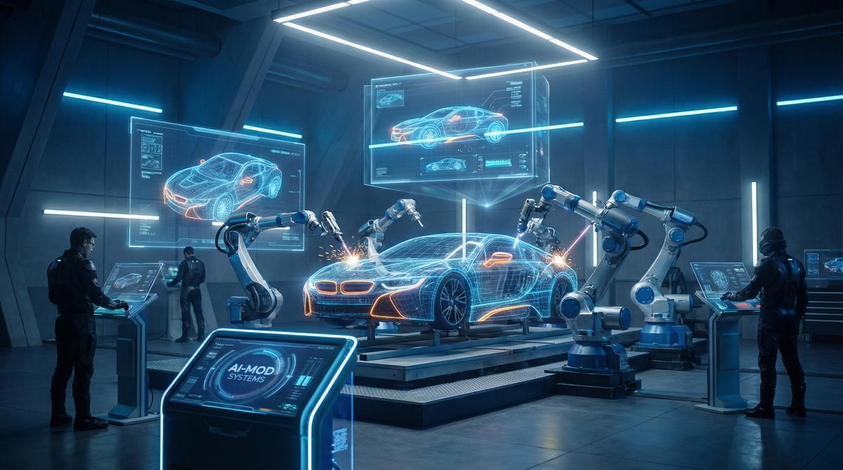 麻豆传媒AI改装汽车视频